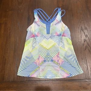 Lucky in Love tennis tank top